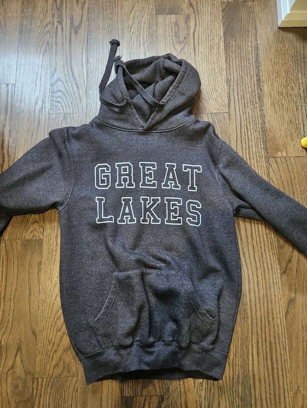 Great Lakes Graphic Hoodie - Dark Gray
